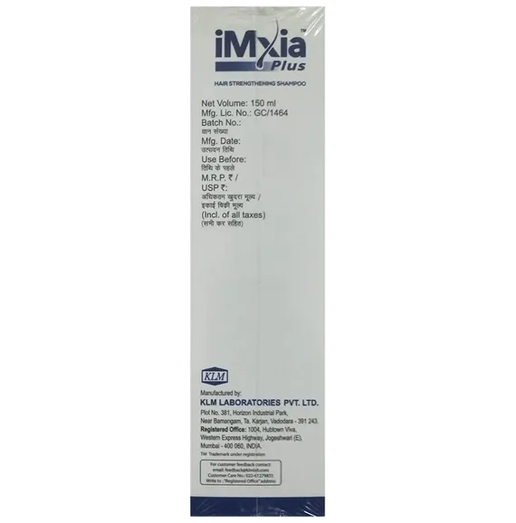imxia plus shampoo 150 ml